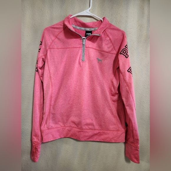 Victoria's Secret PINK Quarter-Zip Sweater size small - Picture 1 of 8